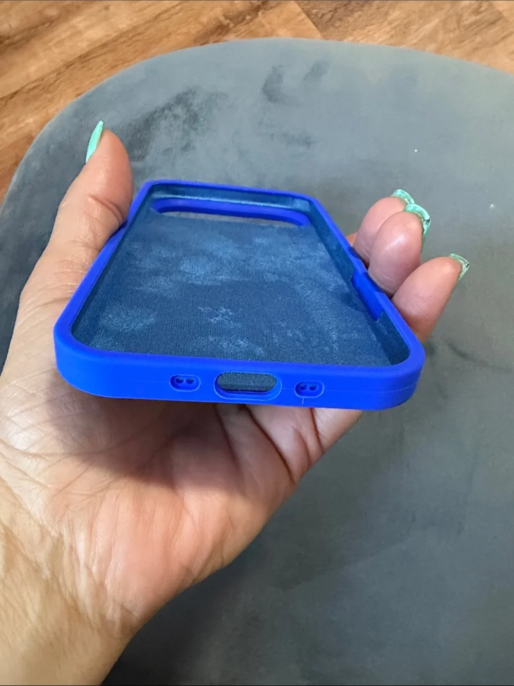 Sleek Royal Blue Silicone Phone Case REASONABLE OFFERS ACCEPTED